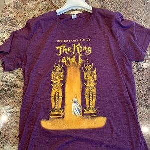 The King and I Broadway show t-shirt